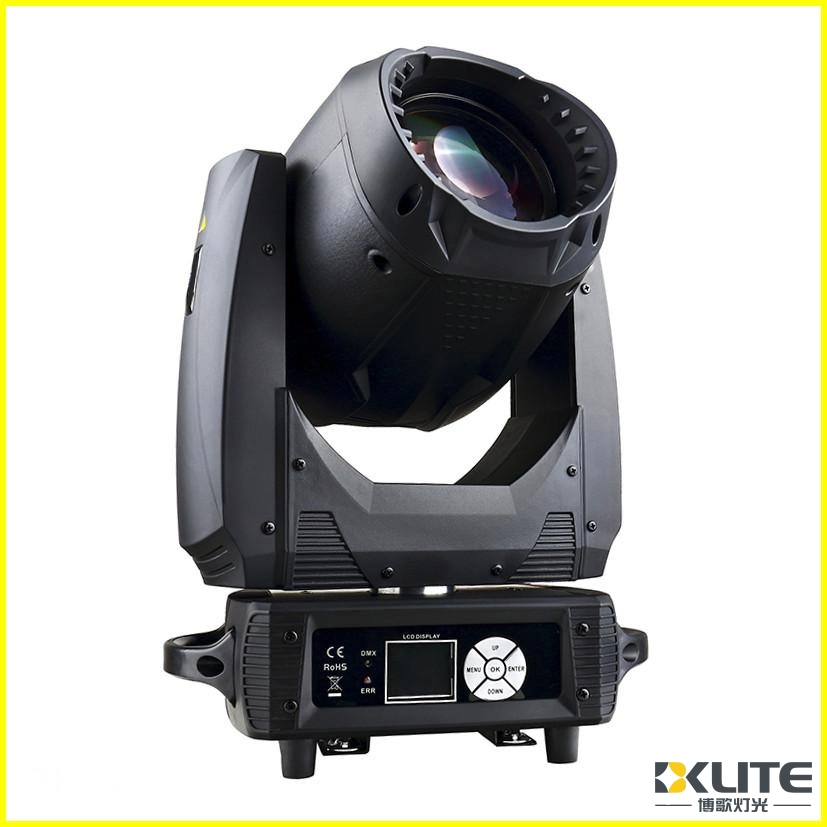 Vista frontal del haz LED de 100 W