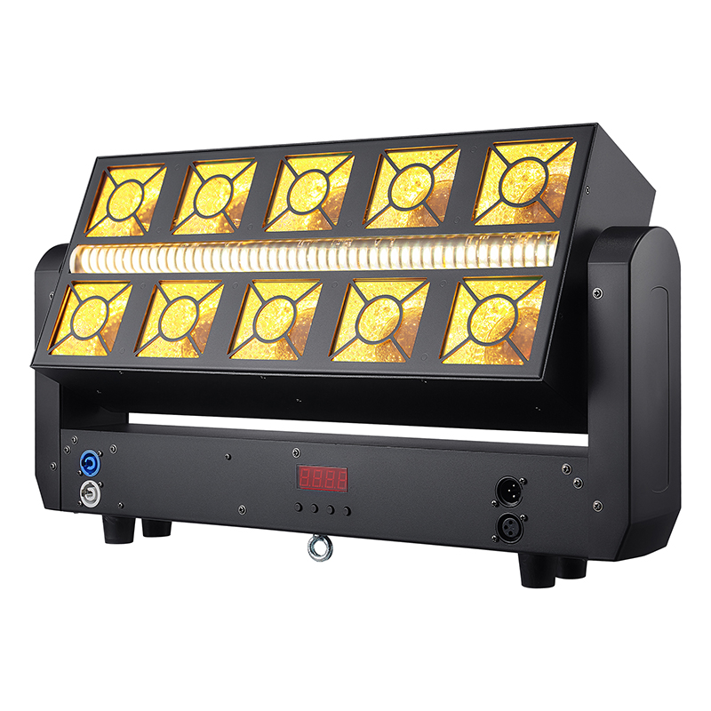 10x25W moving head strobe light