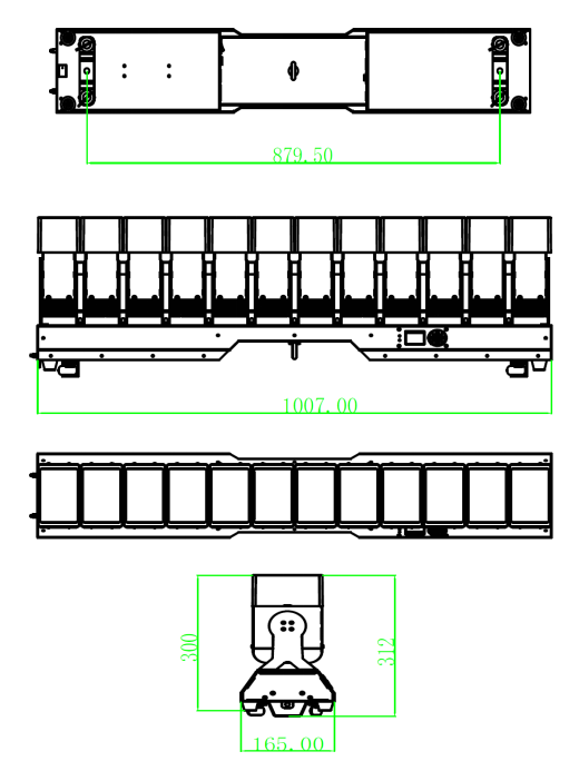 Dimensiones 12x60w Dimensiones 12x60w