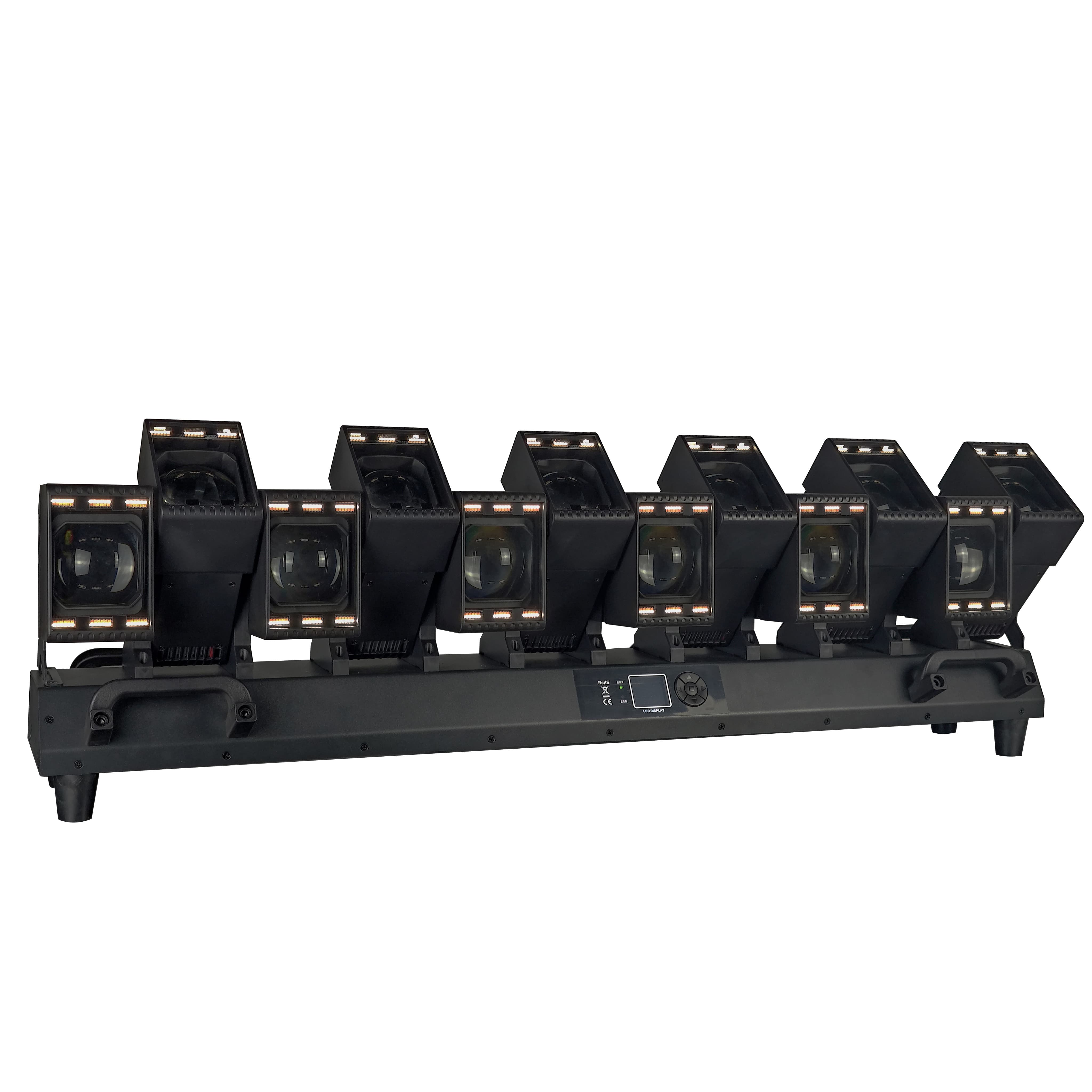 12x60w RGBW  LED Beam Wash Bar Moving Head Light With LED Ring 1