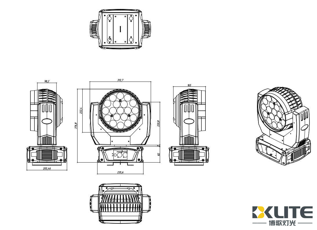 Tamaño 4 en 1 de 1915 W Tamaño 4 en 1 de 1915 W