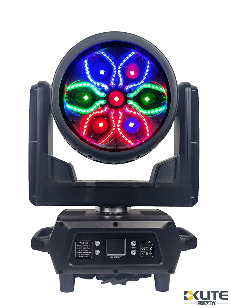 Lámpara LED de ojo de abeja IP65, 7 x 60 W, con movimiento