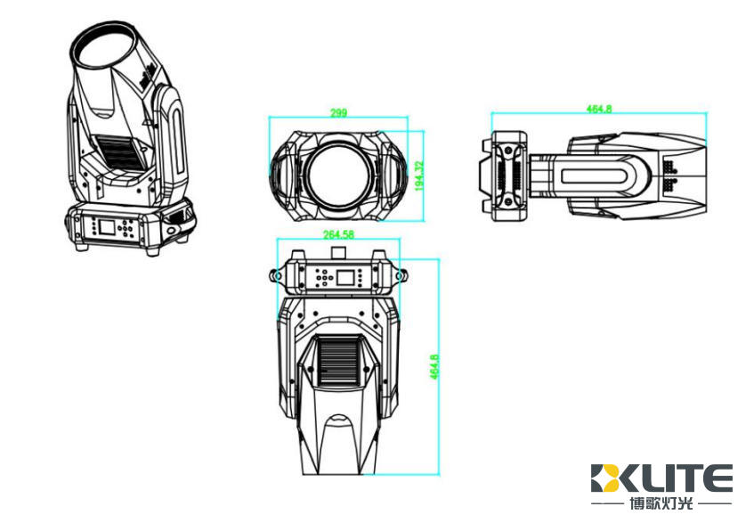 حجم الشعاع 295 واط حجم الشعاع 295 واط