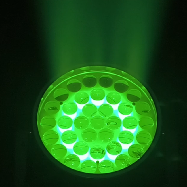 37x15w wash moving head light with aura effect