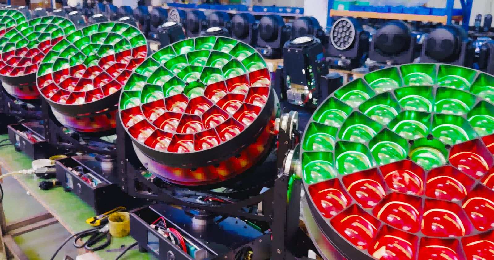 37x40w bee eye moving head light