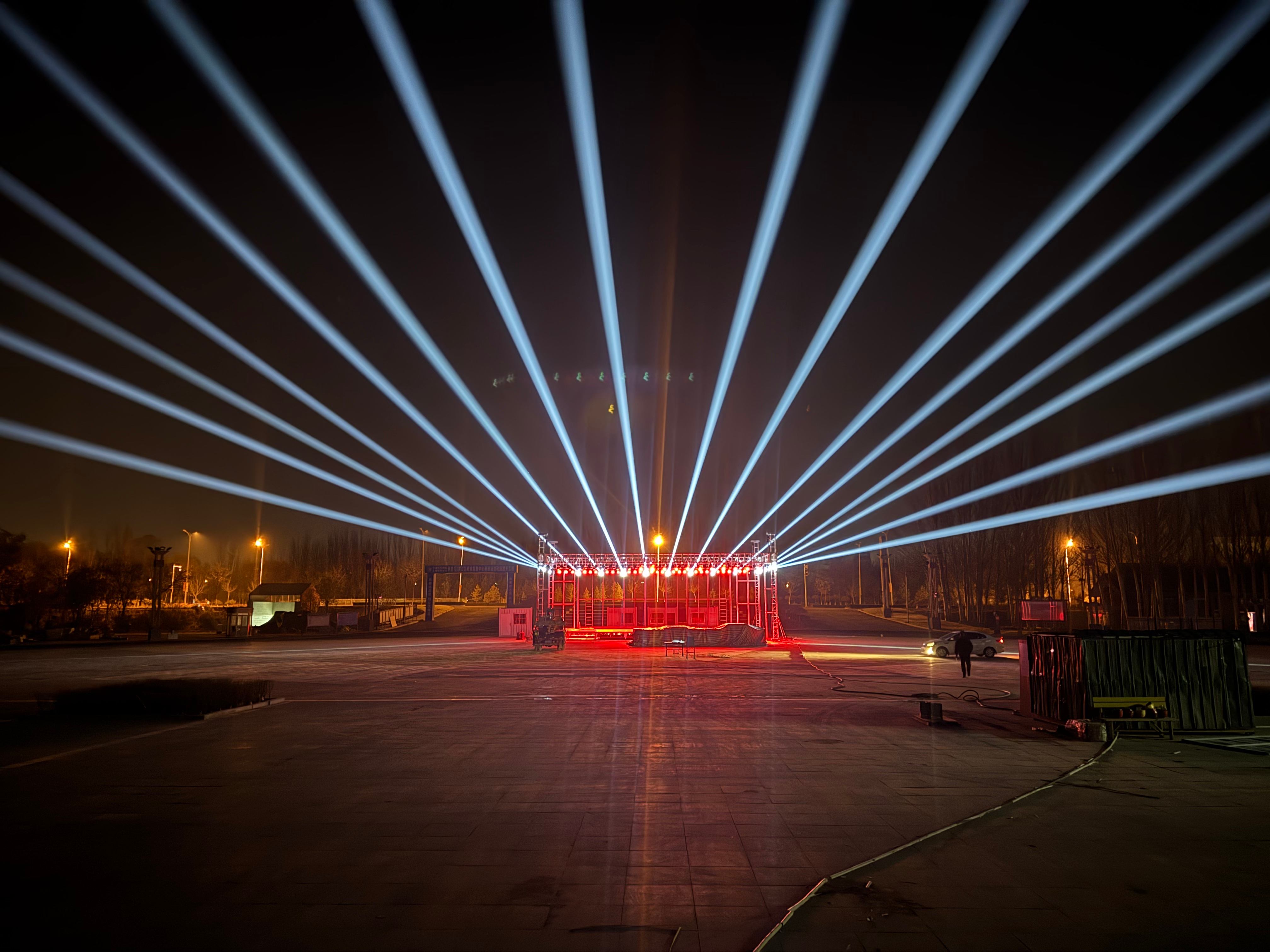 Luz de cabeza móvil de haz de 380 W