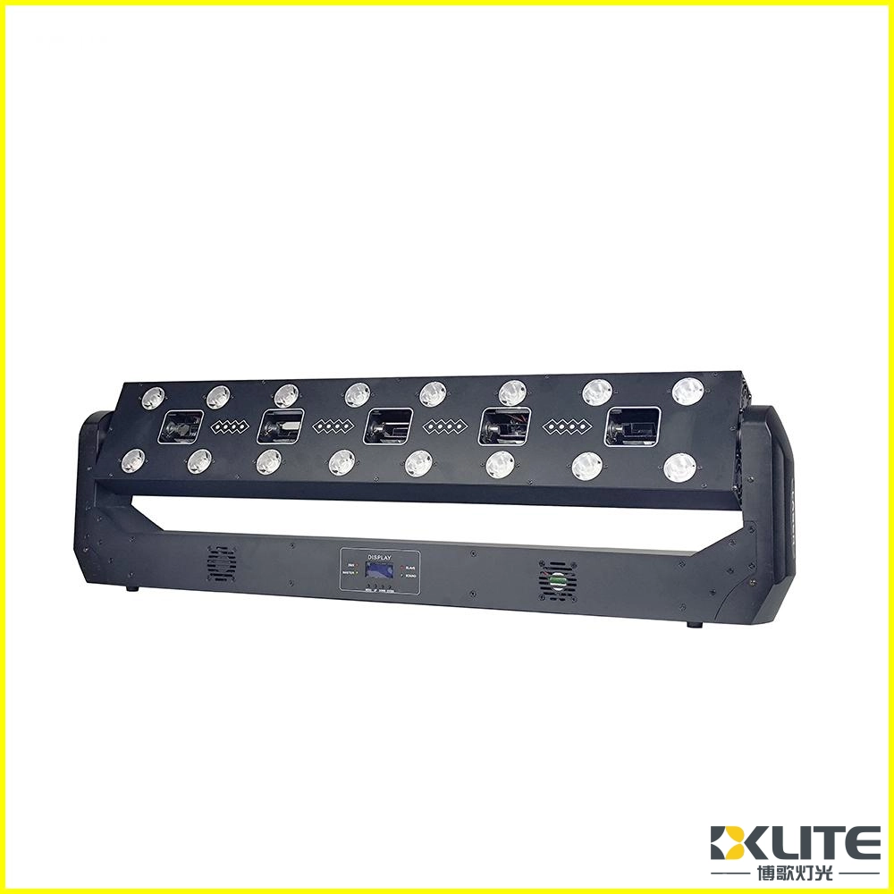 Luz láser RGB a todo color de 5 ojos.2