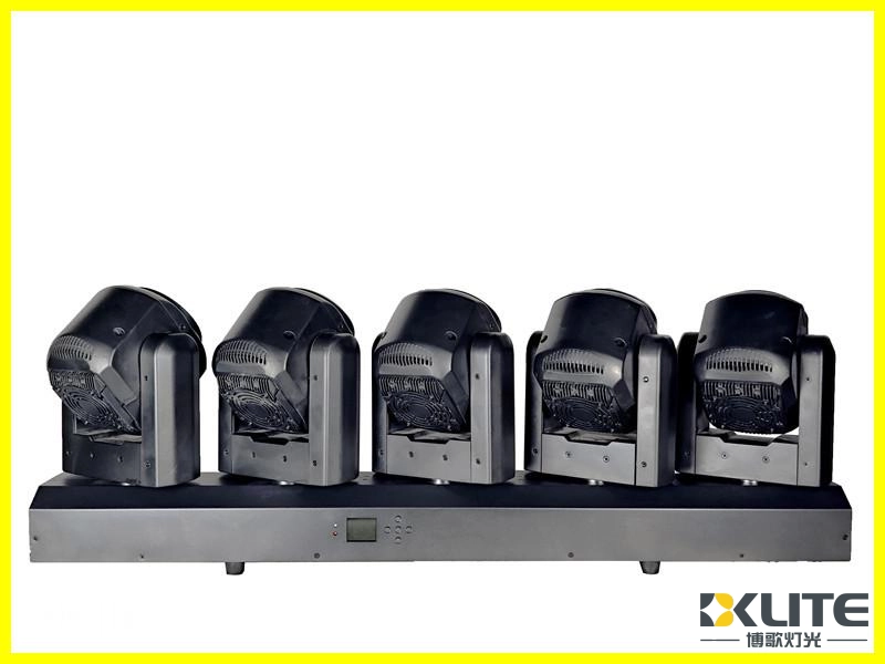 5 × 80 واط شريط شعاع ضوء متحرك 5