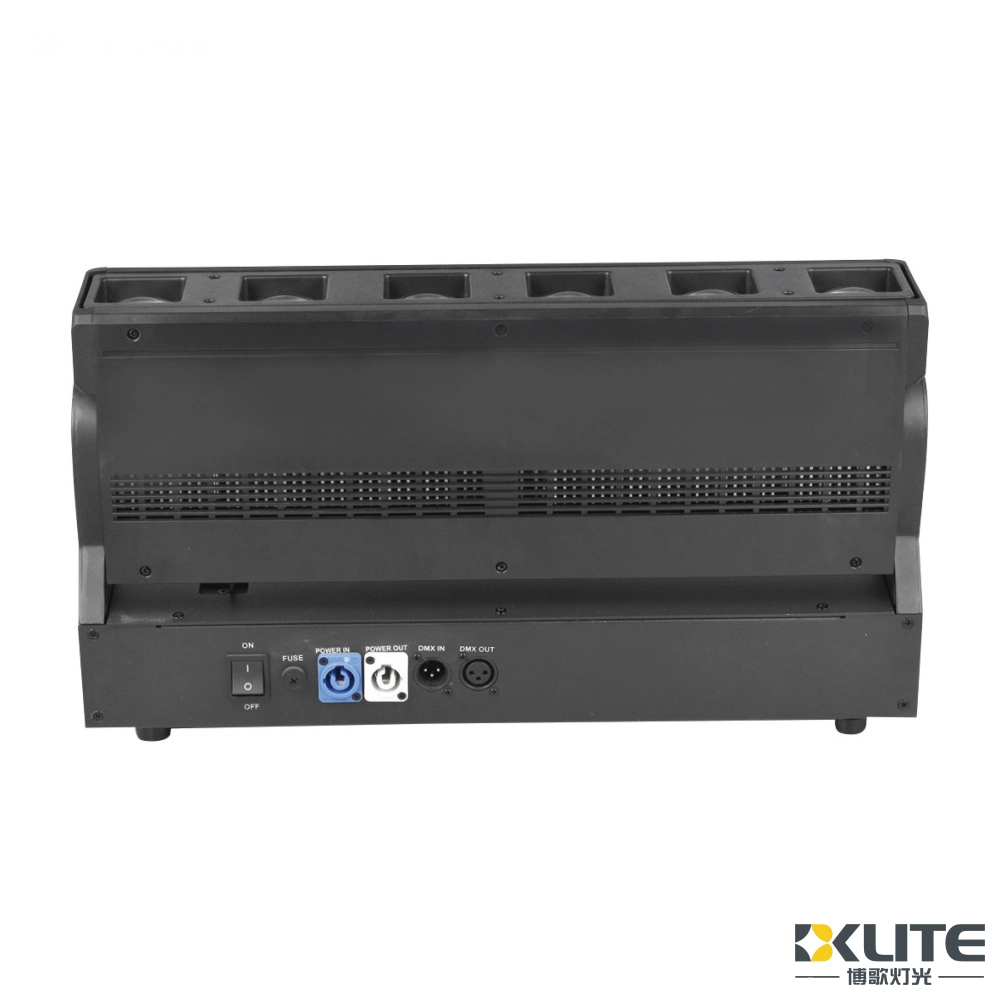 6x40w beam wash bar moving head light 4