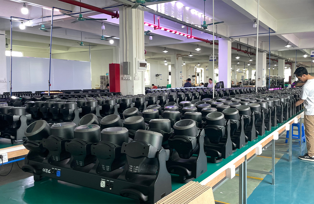Zoom 5&times;120w RGBL LED beam wash bar moving head light.6