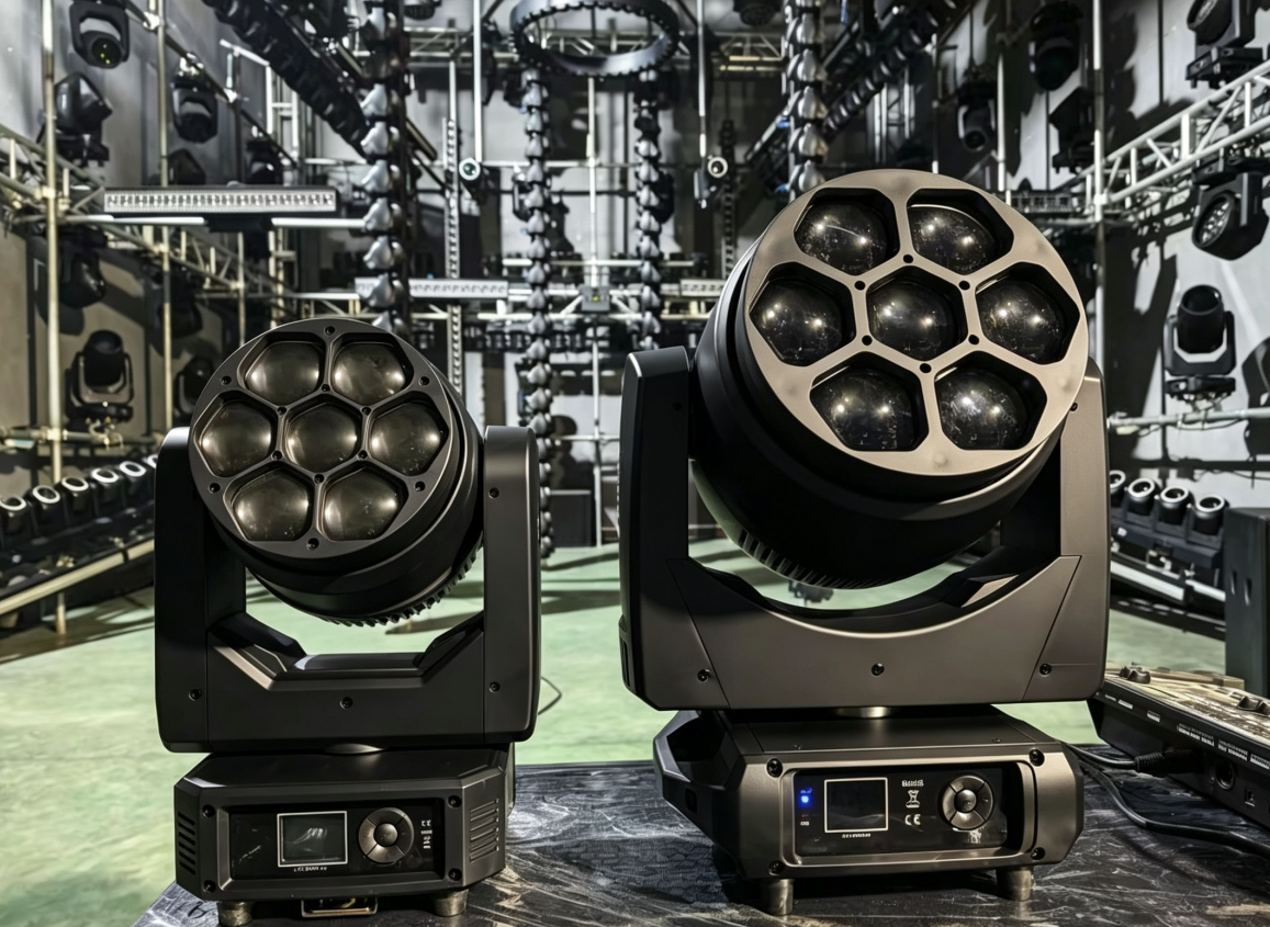 7x40w bee eye moving head light