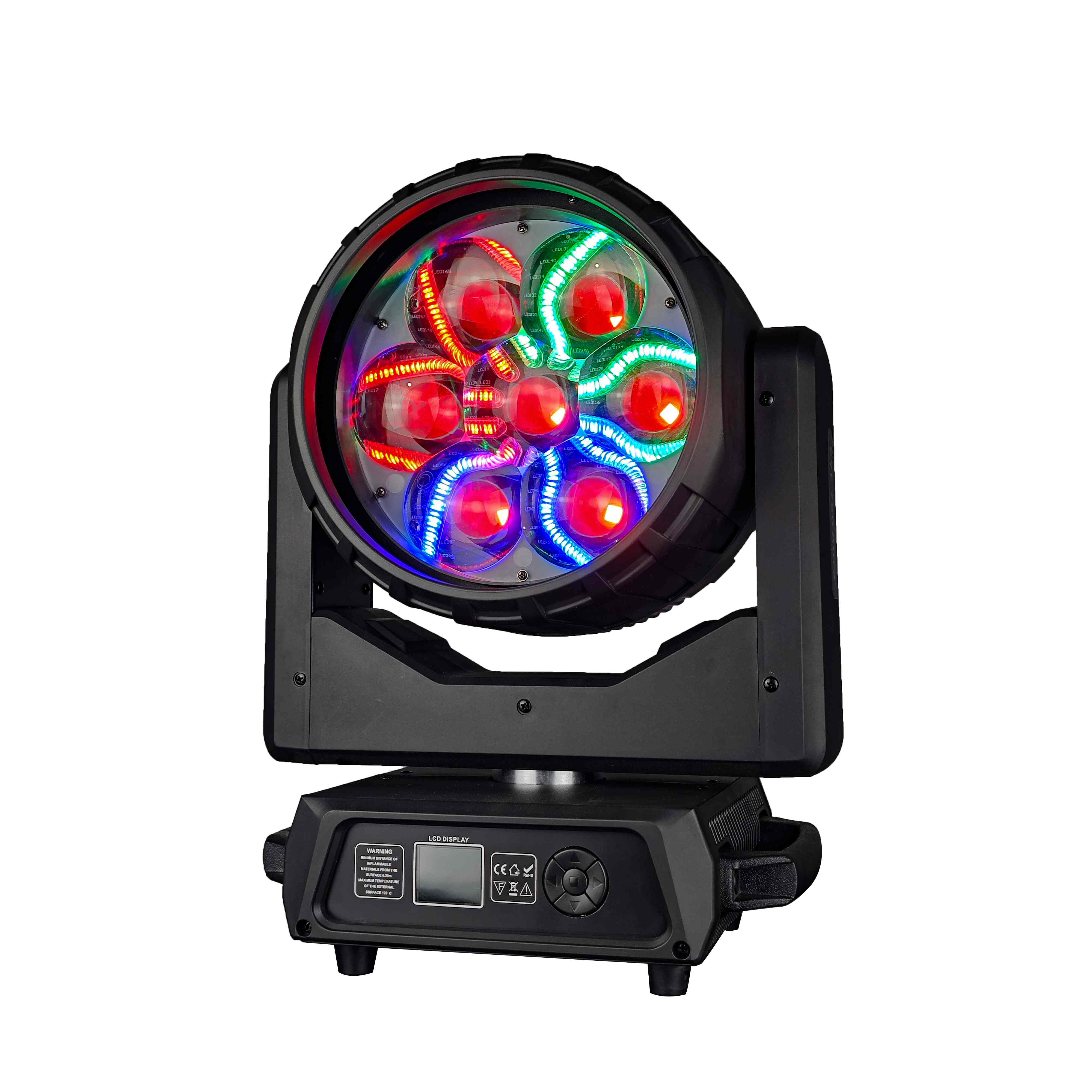 7x60w moving head light with filament