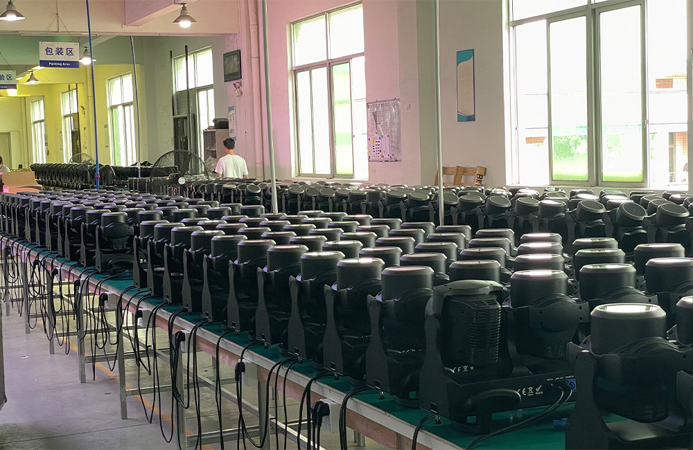 Zoom 5&times;120w RGBL LED beam wash bar moving head light.5
