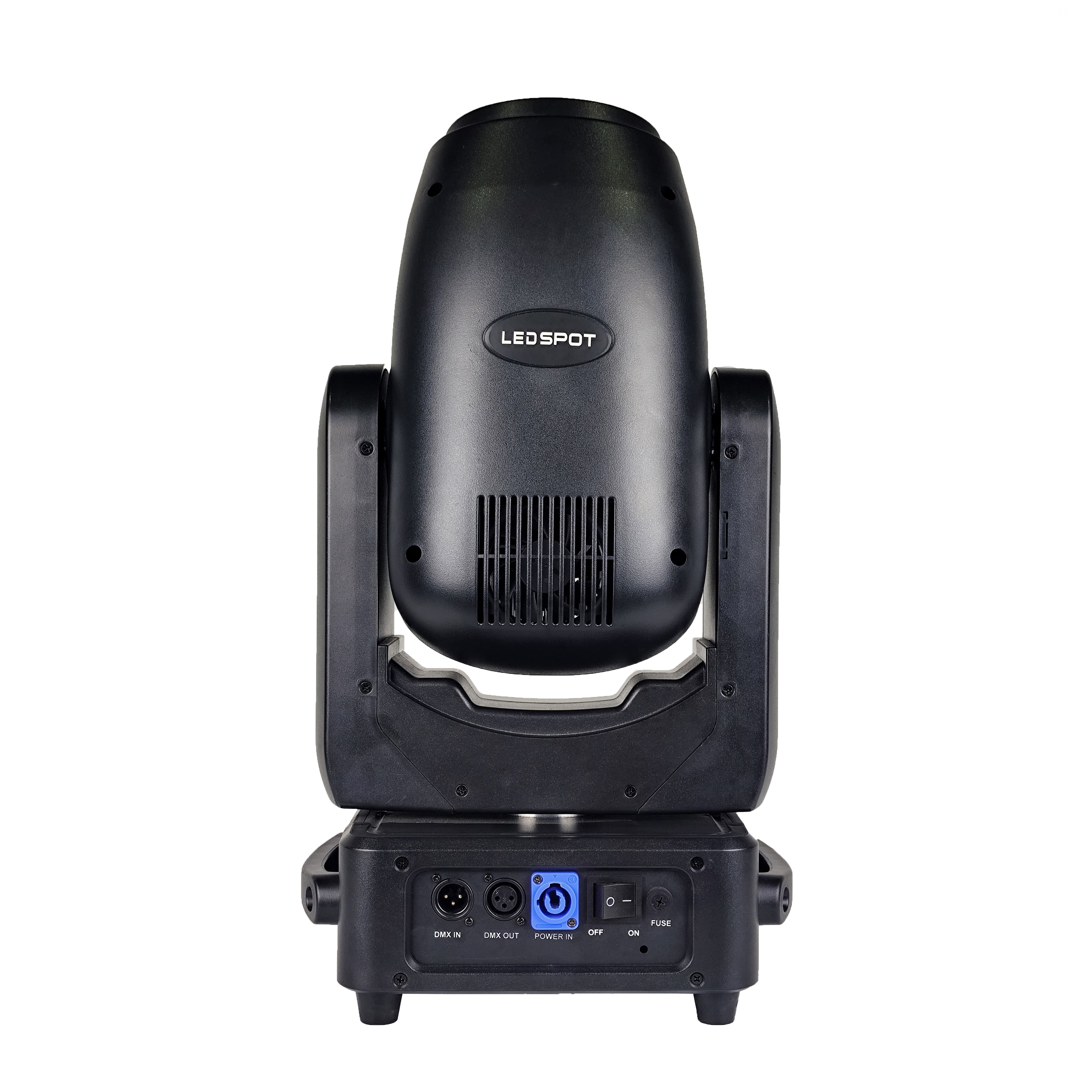 Foco de luz LED 3 en 1 de 200 W con cabezal móvil