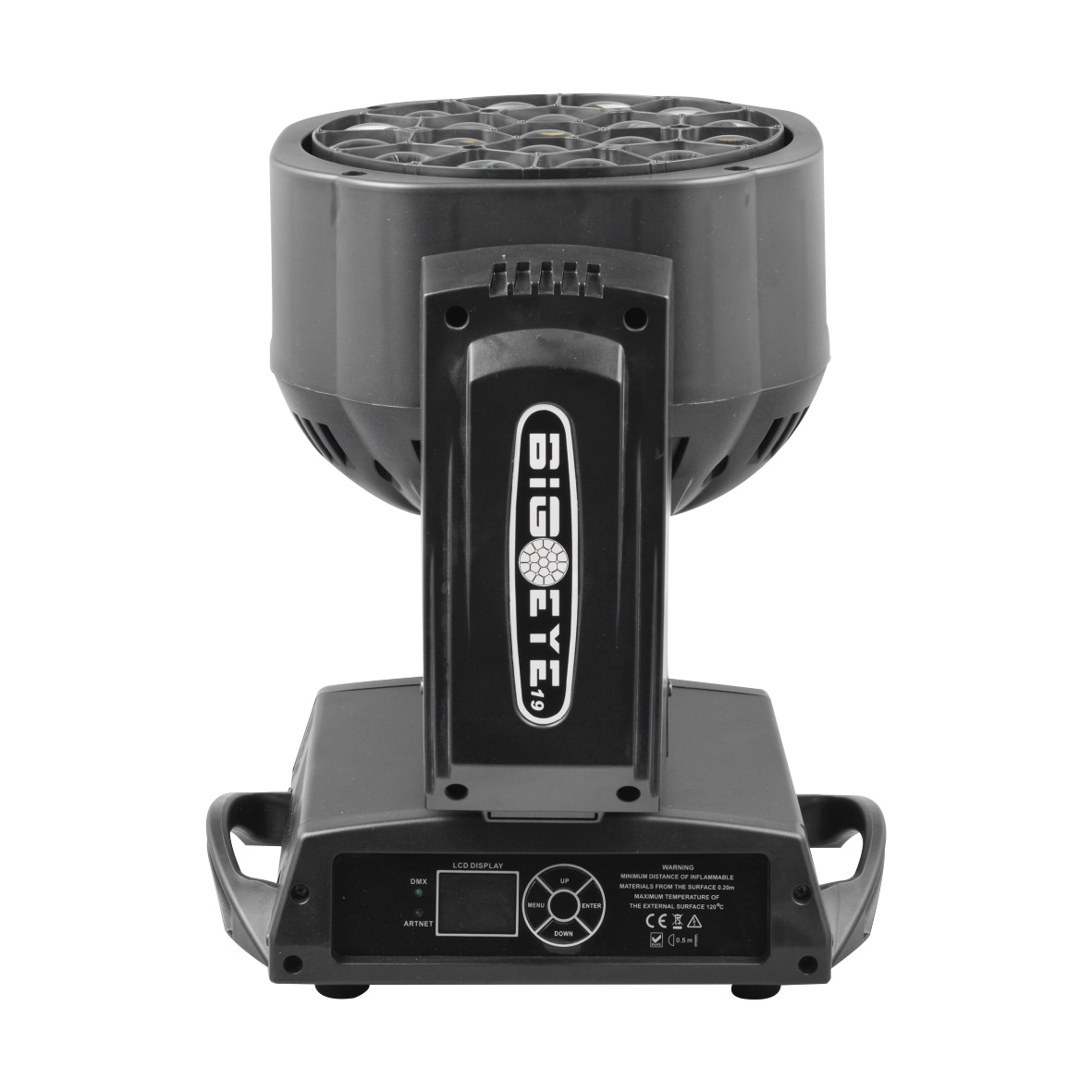 ZOOM Bee Eye K10 19×15W RGBW 4in1 LED Moving Head Light1