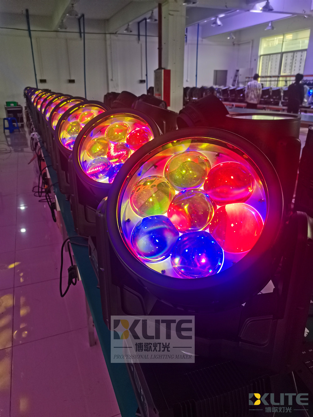 BEE eye 7x60w fascio led 2 BEE eye 7x60w fascio led 2