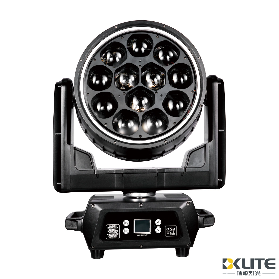 IP65 bee eye 12x40w led wash moving 7 BK-B1240Z (2)