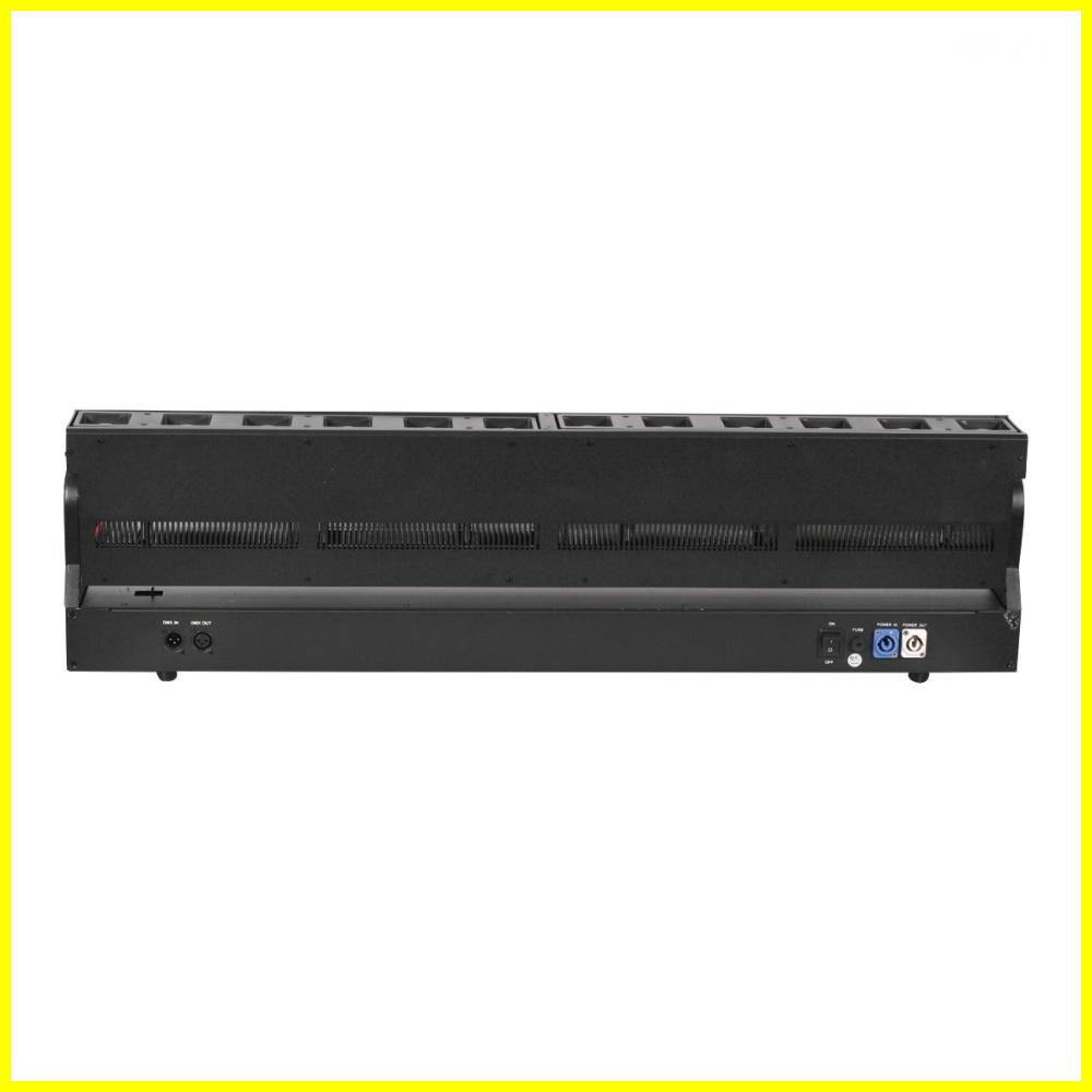 Luz de cabeza móvil con barra de lavado de haz de 12 x 40 W