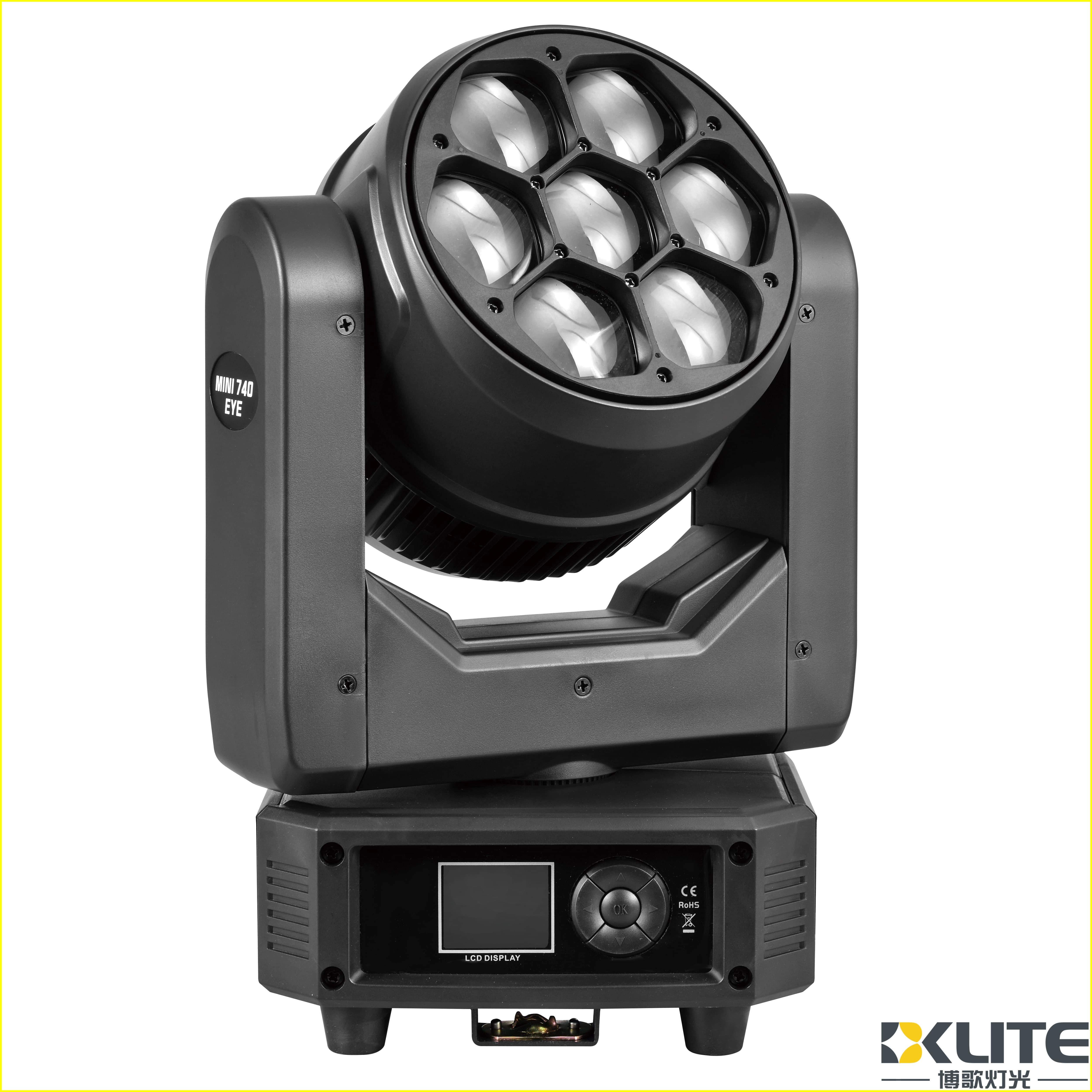 Mini Bee Eye 7x40W RGBW 4 en 1 LED cabeza móvil 3