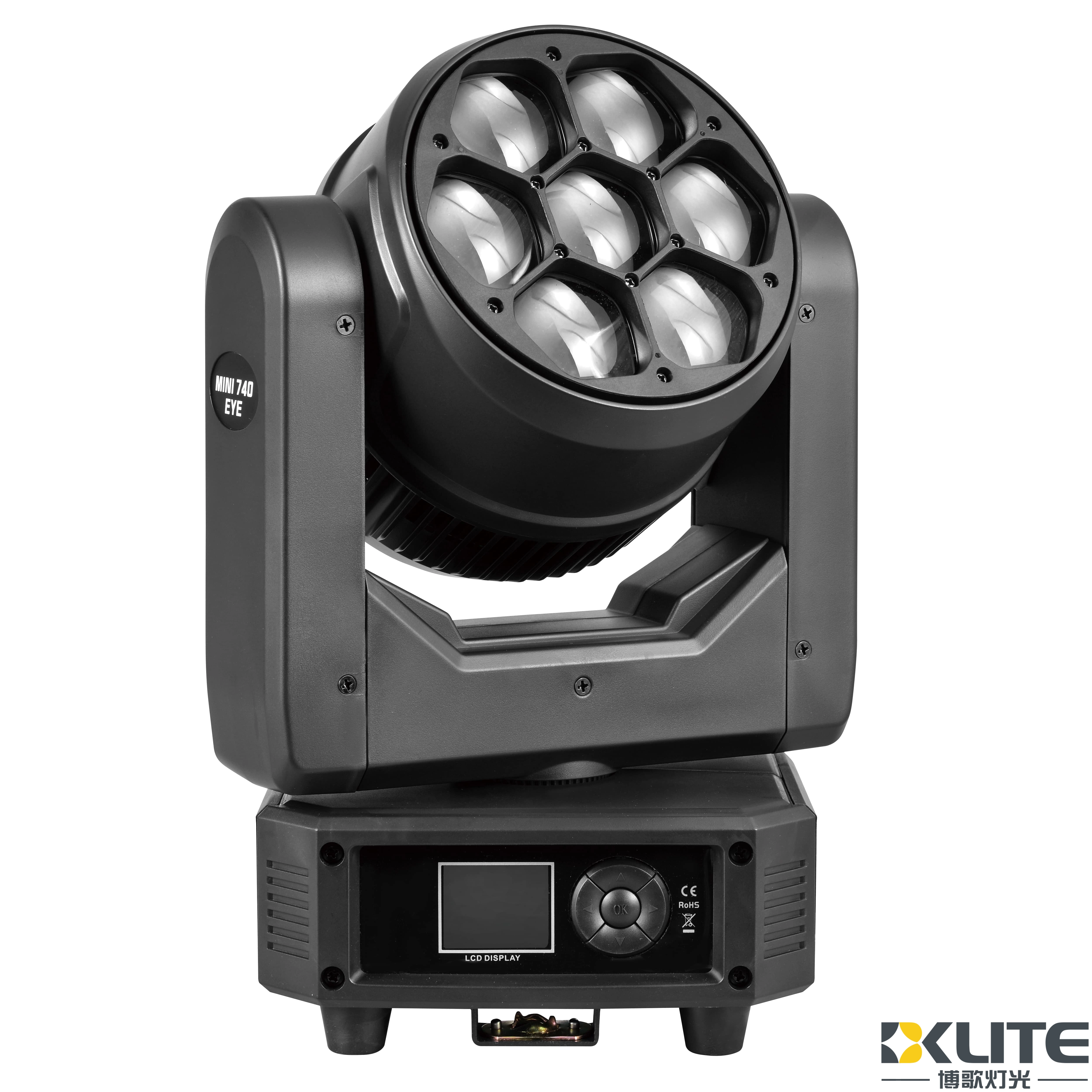Mini-Bee-Eye-7x40W-RGBW-4 en 1-LED-Cabezal Móvil-3 Mini Bee Eye 7x40W RGBW 4 en 1 LED cabeza móvil 3