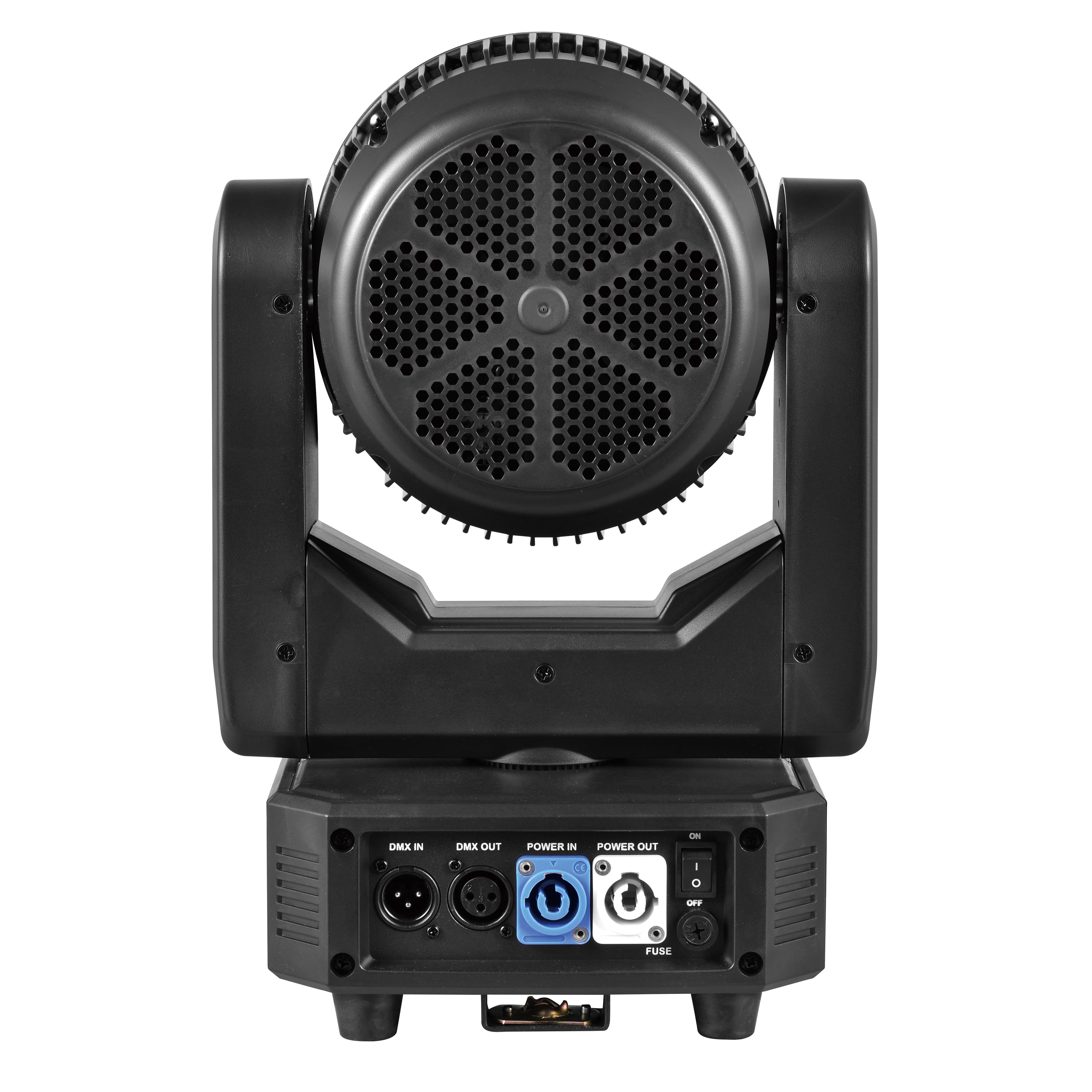 Aura ZOOM 19x15w RGBW 4in1 LED Wash Moving Head Light with Backlight