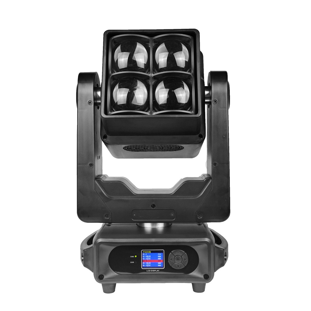 Luz de cabeza móvil con haz de doble cara y estroboscópico