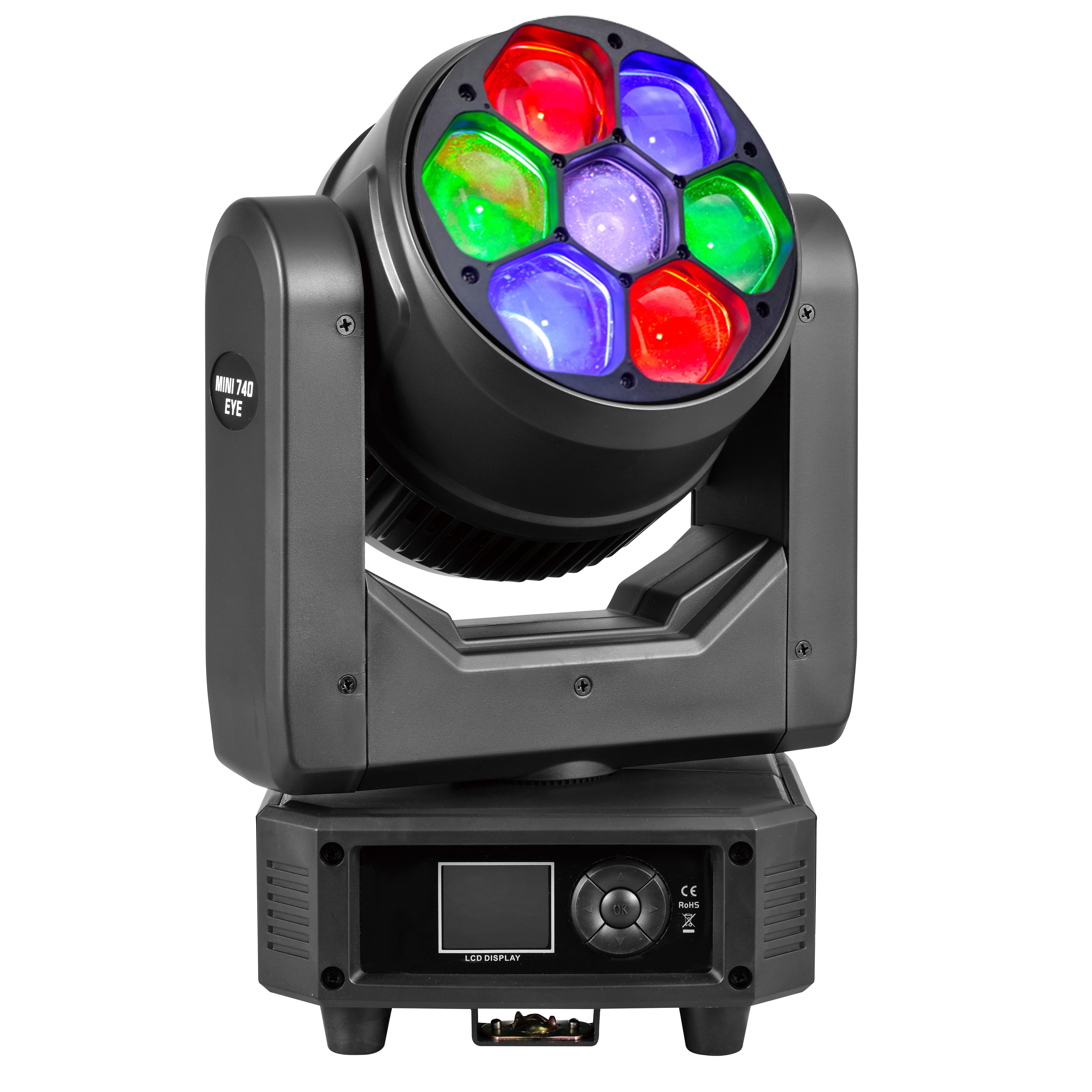 Mini Bee Eye 7x40W RGBW 4in1 LED Moving Head Light2