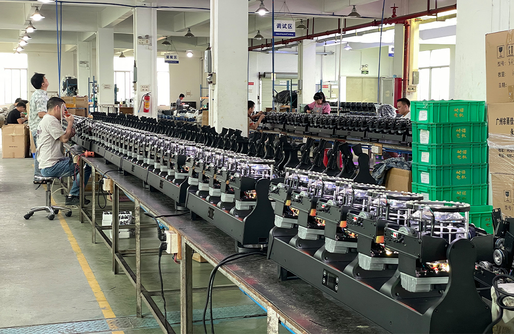 Zoom 5&times;120w RGBL LED beam wash bar moving head light.3