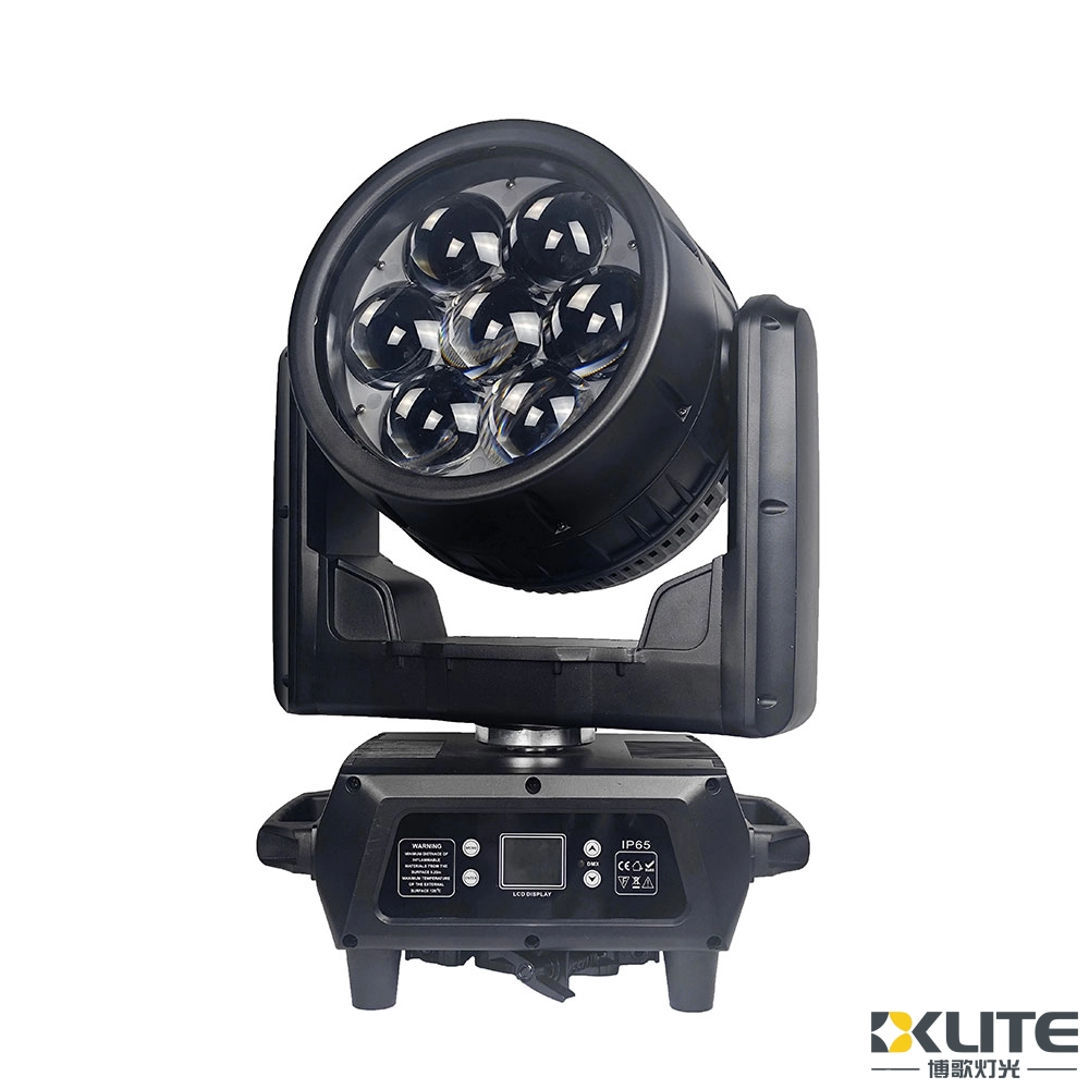 Ojo de abeja IP65, 7x60 W, zoom LED, movimiento