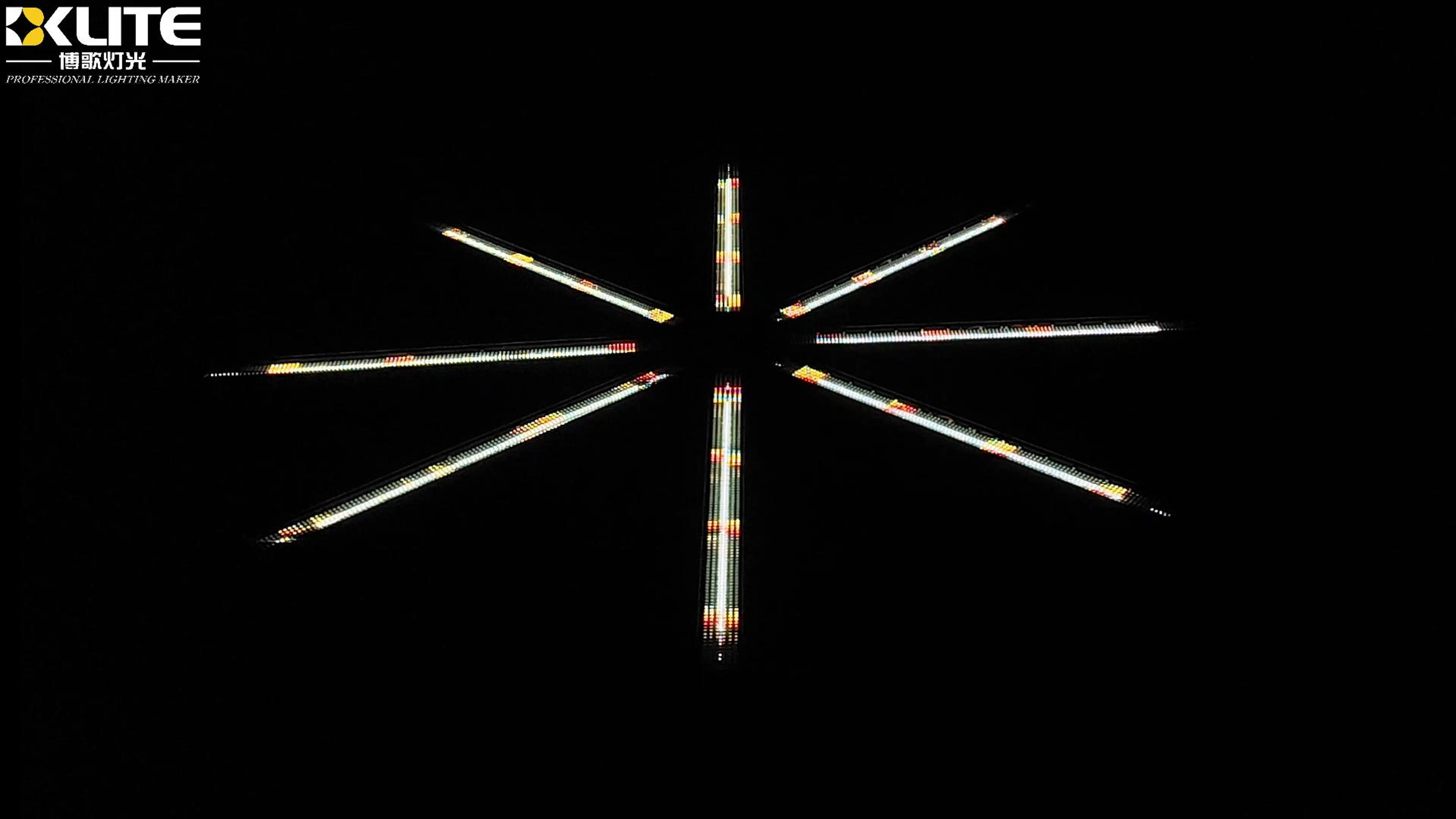 شريط إضاءة LED ستروب CW 672 قطعة × 0.5 واط RGB 112 قطعة × 3 واط IP66