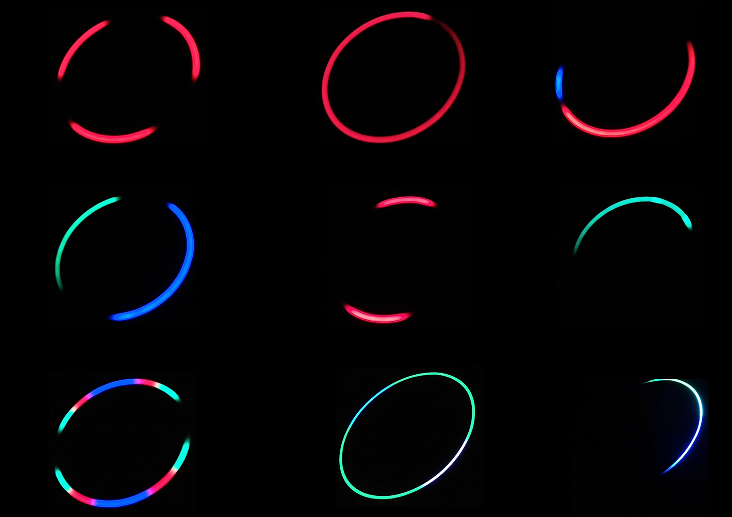 LED ring of stage moving head light