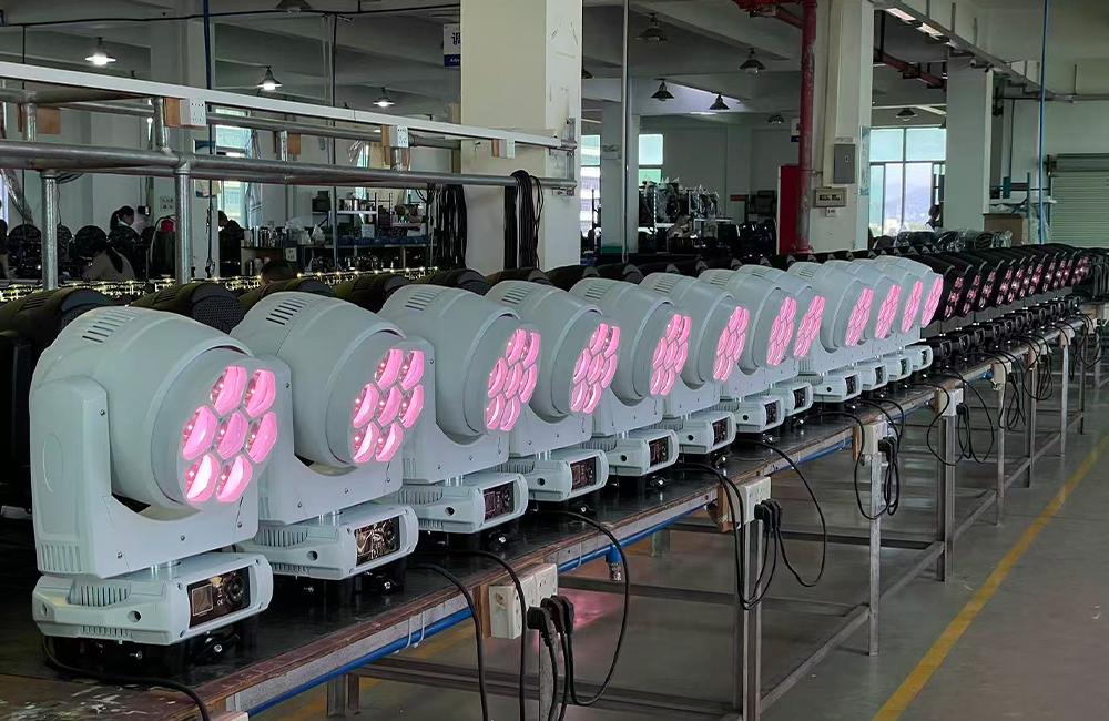 Mini Bee Eye 7x40W RGBW 4in1 LED Moving Head Light.2