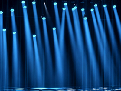 Outdoor concert lighting