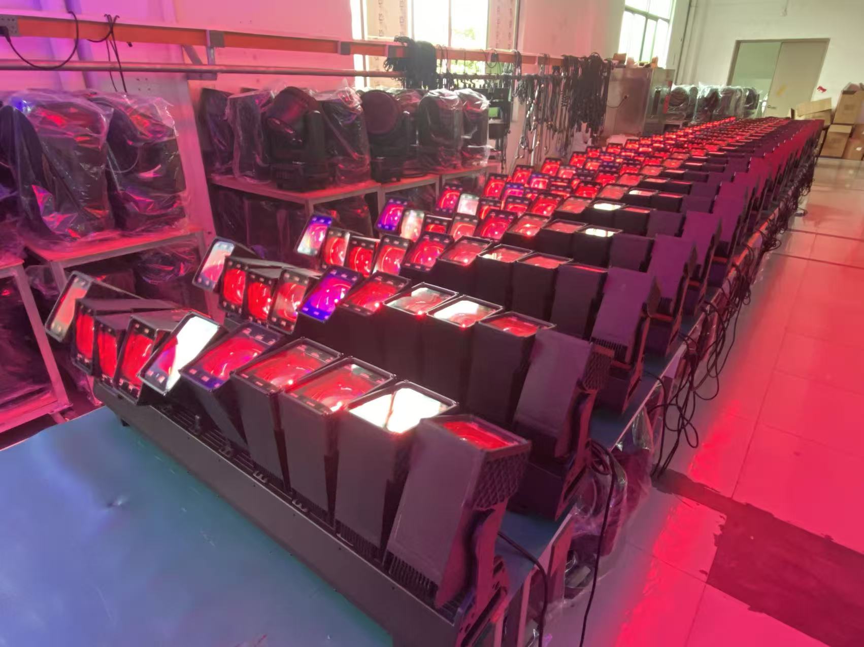 Outdoor concert lighting