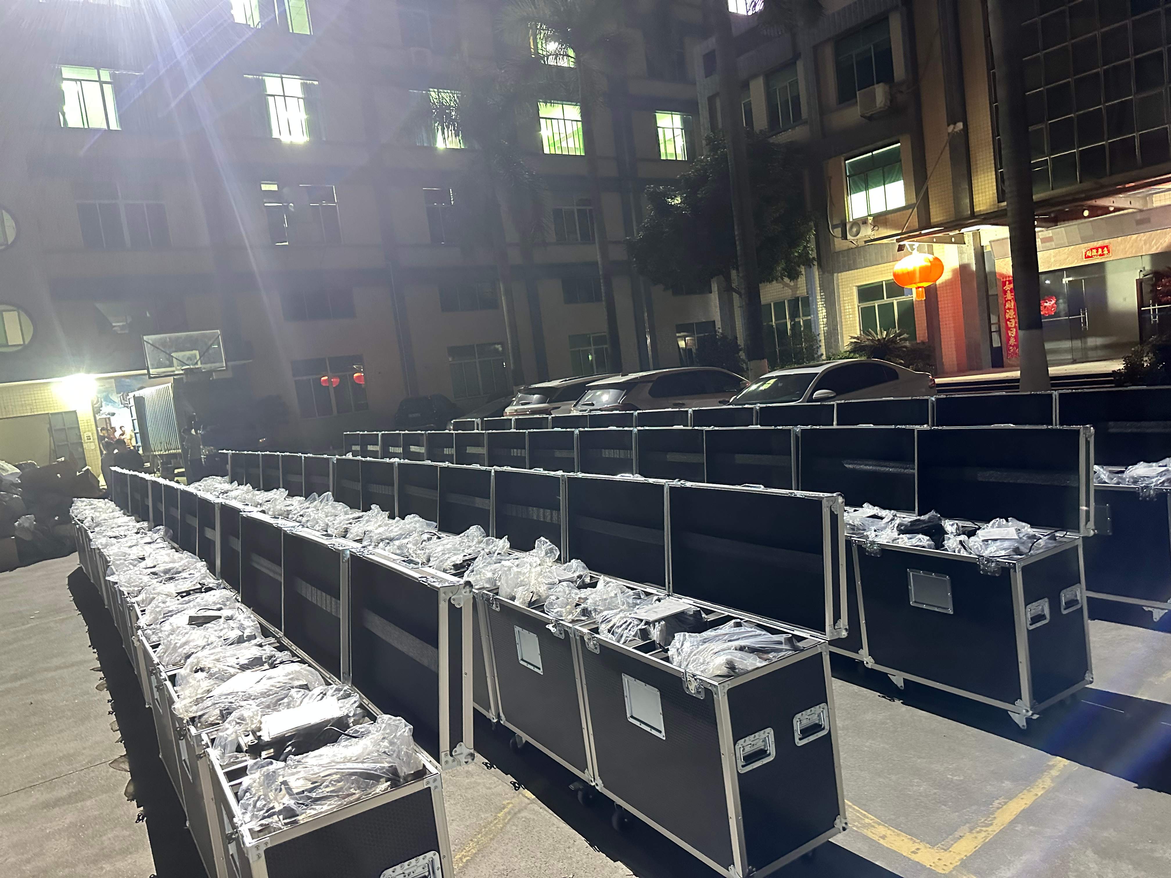 stage lighting flight case