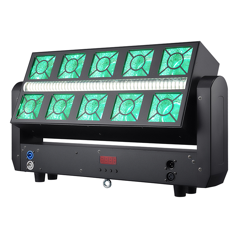 Strobe moving head light