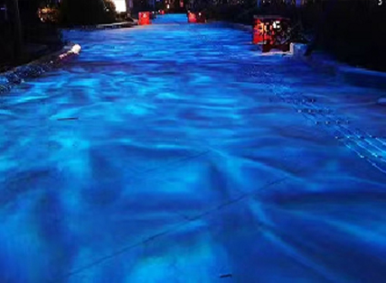 water wave light