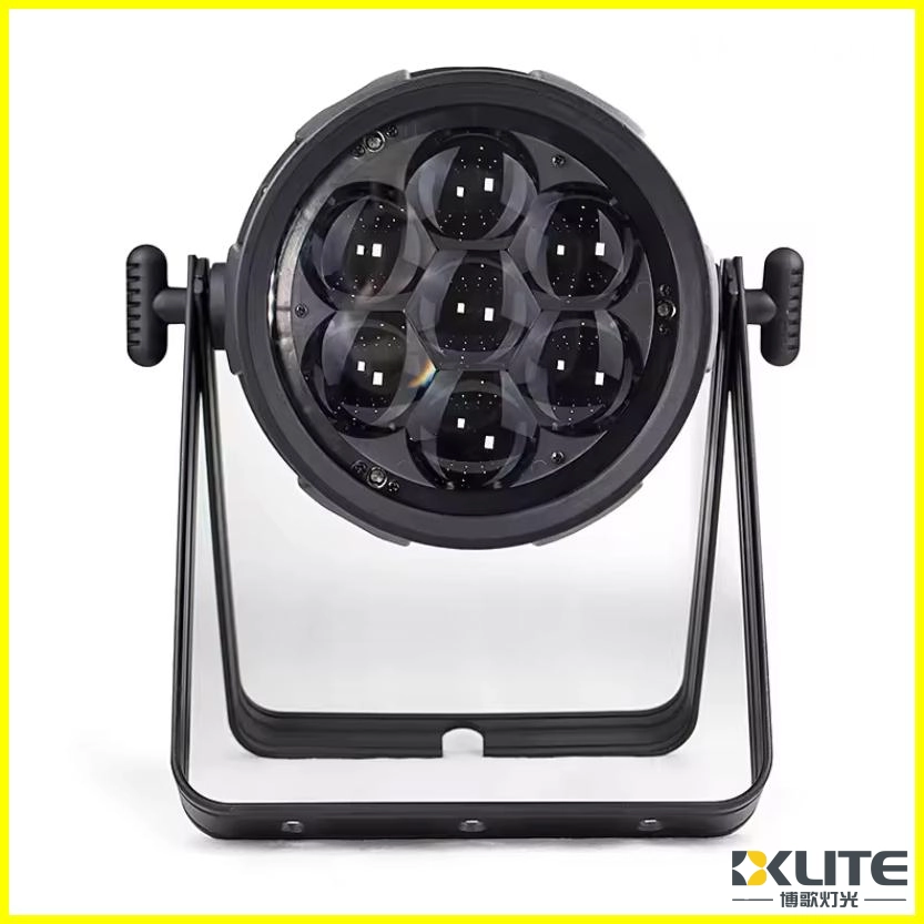 Waterproof 7pcs 40w stage par light