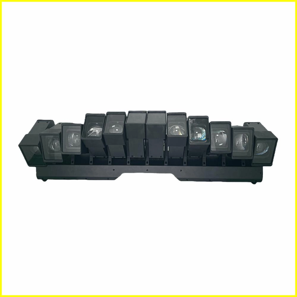 مصباح زووم 12 × 60 واط - RGBW - 4 في 1 - LED - Beam - Wash - Bar - Moving - Head - Light.(1) شريط غسيل شعاع LED 4 في 1 RGBW 12 × 60 واط متحرك برأس متحرك.(1)