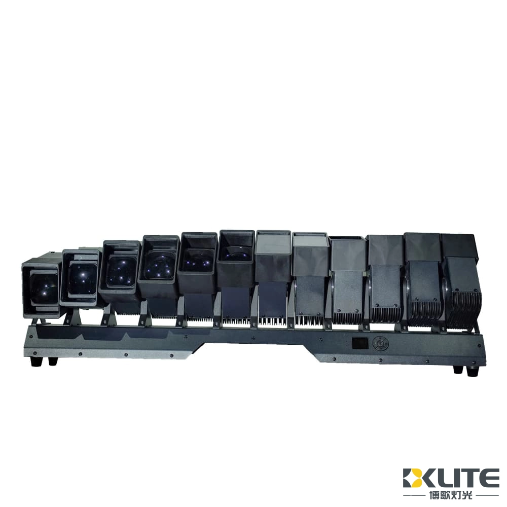 Zoom 12x60w RGBW 4in1 LED Beam Wash Bar Moving Head Light. 1