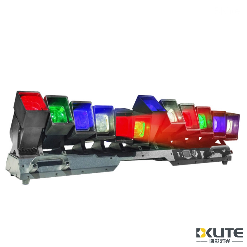 Zoom 12x60w RGBW 4 in 1 LED Beam Wash Head Light mobile. 12