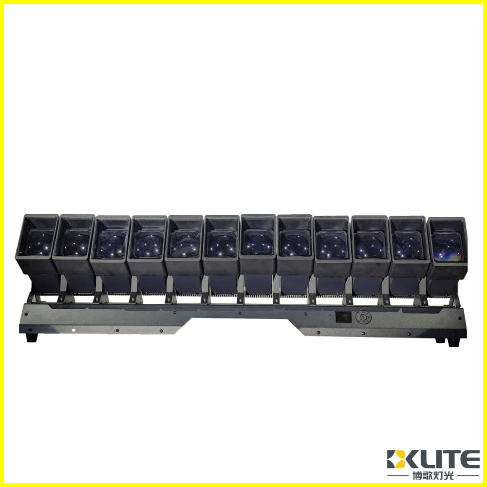 Barra de luz LED Zoom 12x60w RGBW 4 en 1, cabezal móvil. 2