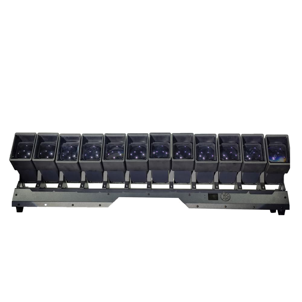 Zoom 12x60w RGBW 4in1 LED Beam Wash Bar Moving Head Light. 2
