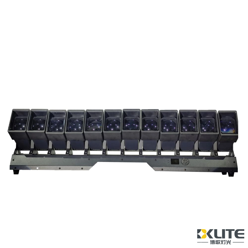 Zoom 12x60w RGBW 4in1 LED Beam Wash Bar Moving Head Light. 2