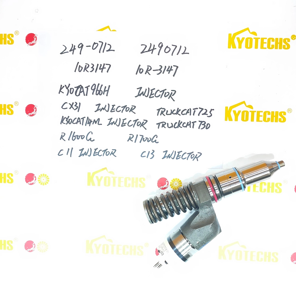 249-0712 2490712 10R3147 10R-3147 KYOCAT966H CX31 TRUCKCAT725 CAT14M TRUCKCAT730 R1600G R1700G C11 C13 INJECTOR