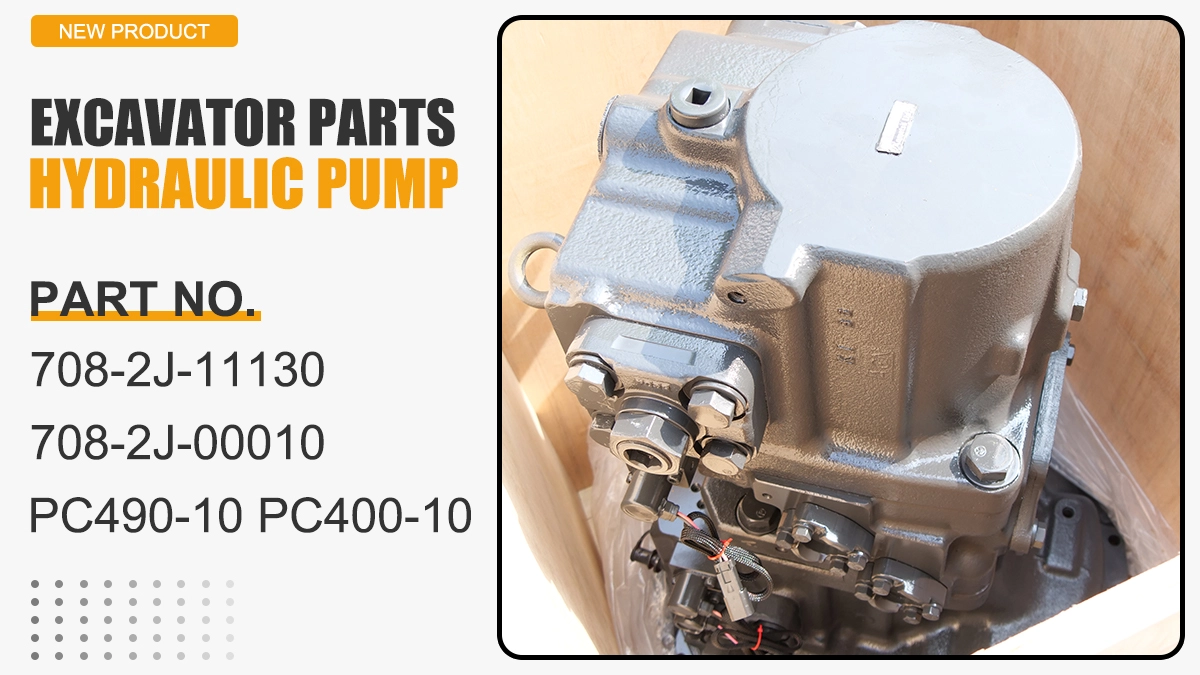 708-2J-11130 708-2J-00030 708-2J-00010 PC490-10 PC400-10 hydraulic pump