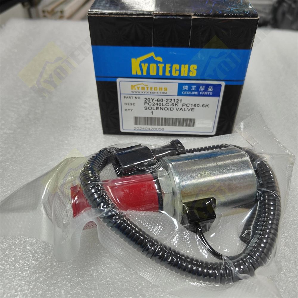 20Y-60-22121 PC240LC-6K PC160-6K SOLENOID  VALVE