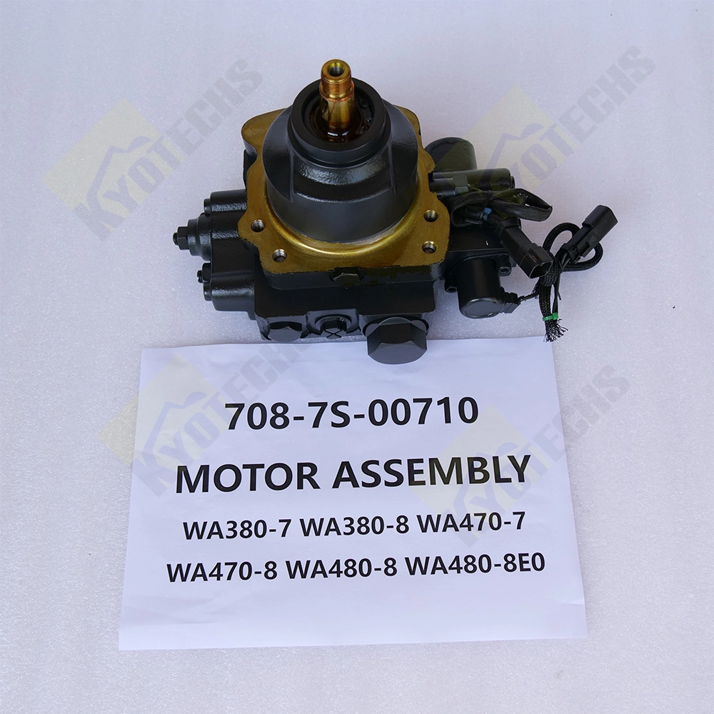 708-7S-00710 WA380-7  WA380-8 WA470-7  WA470-8 WA480-8 WA480-8E0 MOTOR ASSEMBLY