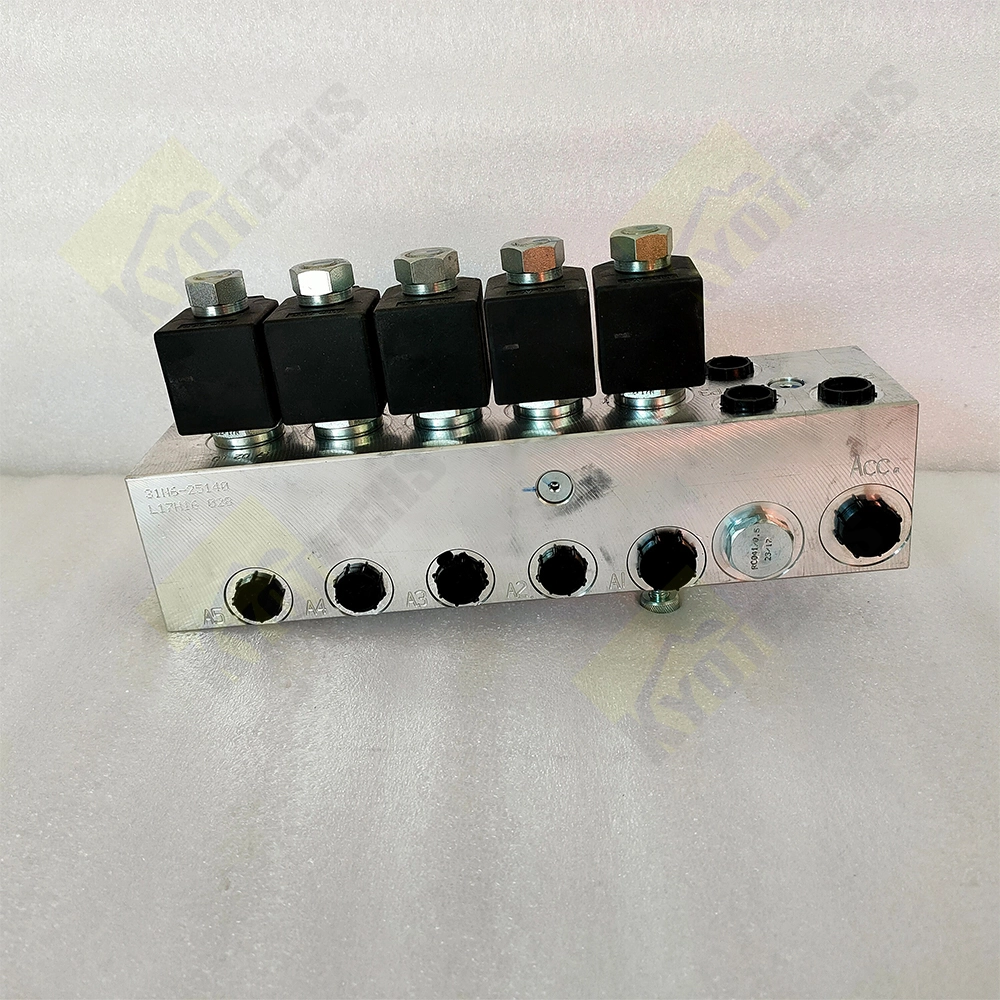 31N6-25130 31N6-25140 31N6-25110 R160LC-7 R180LC-7 R210LC-7 R220LC-7 Solenoid Valve