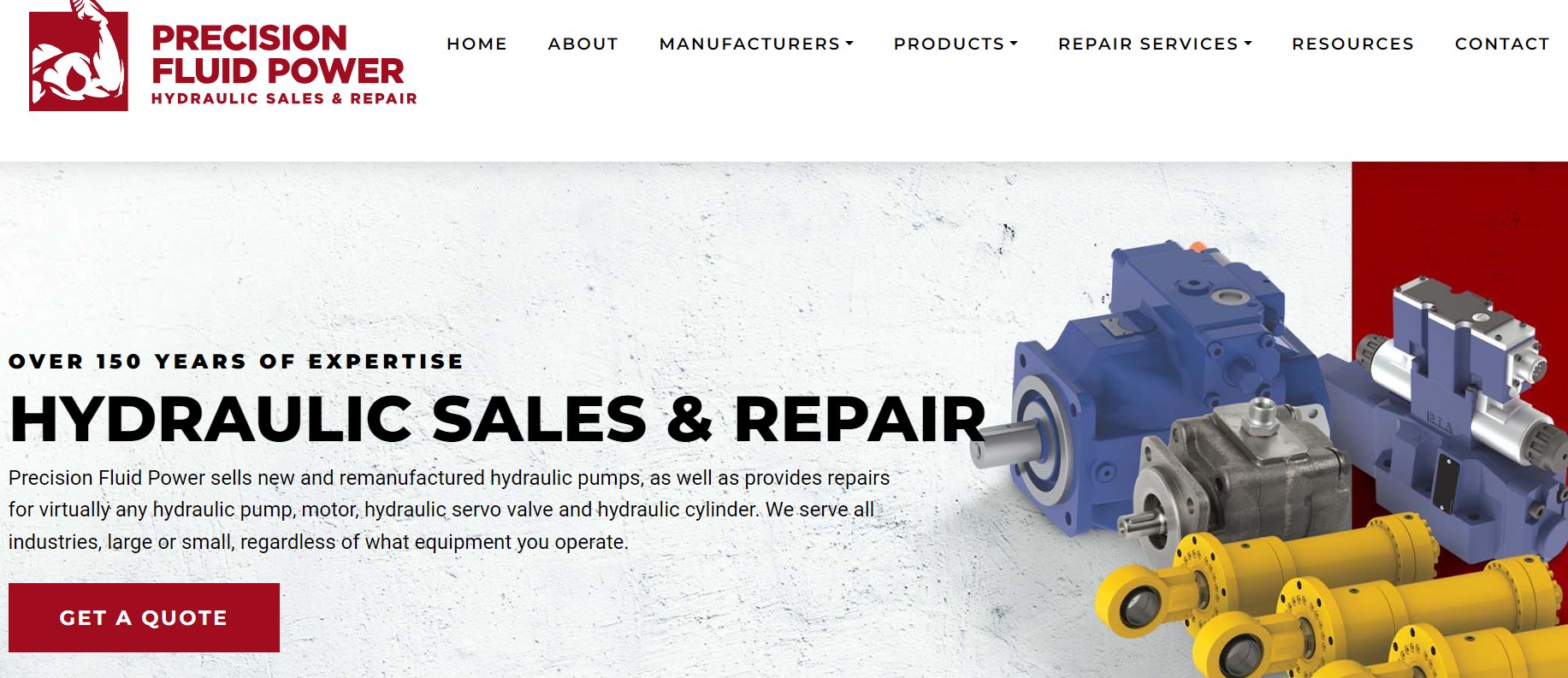 PRECISION FLUID POWER Hydraulic Parts machine manufacturer brands